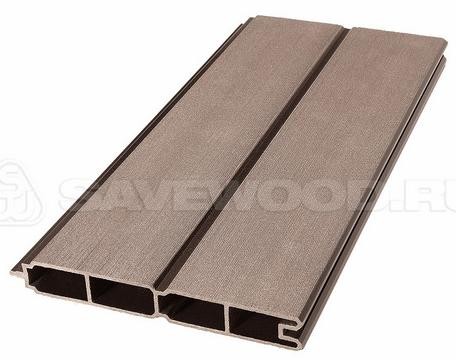 Заборный профиль из ДПК Savewood SW Agger матовый терракот купить в Иваново