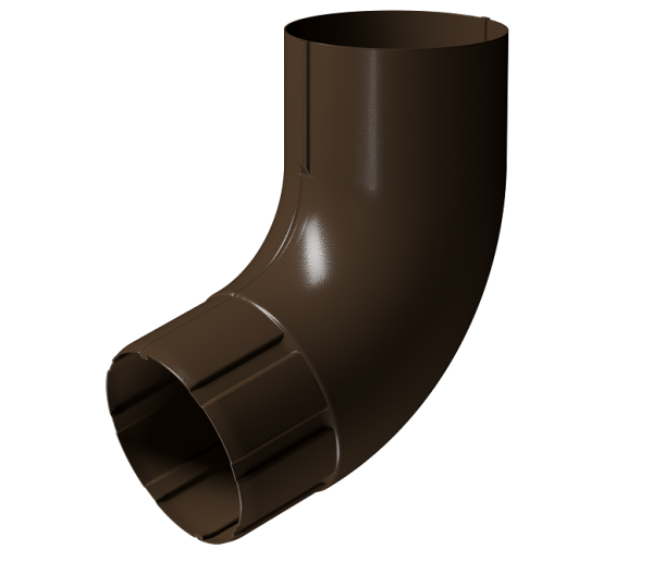 Колено 72° D90 Döcke STAL PREMIUM Каштан, (RAL 8017) купить в Иваново