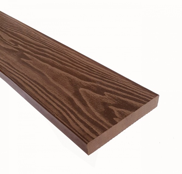 Террасная доска из ДПК Terrapol Смарт 3D Полнотелая без паза Орех Милано купить в Иваново