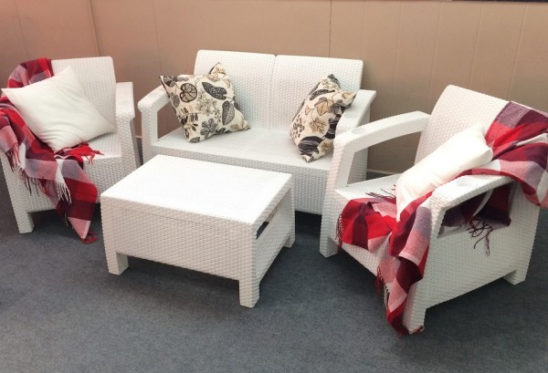 Комплект Yalta Terrace Set белый купить в Иваново