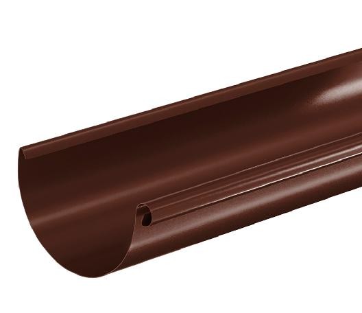Водосток Aquasistem, система 150/100 - Водосточный желоб 3.00м RAL 8017 Коричневый купить в Иваново