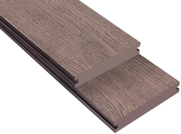 Террасная доска ДПК Outdoor 3D полнотелая NEVADA/CALIFORNIA BROWN коричневая микс купить в Иваново