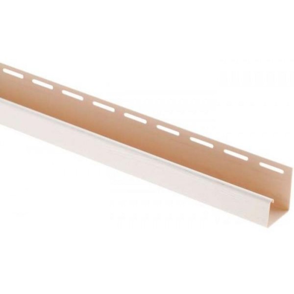 J-профиль Люкс Крашенный, T-15, ВН, Белый купить в Иваново