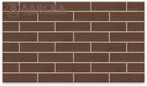 Фасадные Термопанели Аляска Braun Rustic купить в Иваново