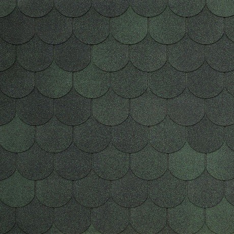 Гибкая черепица Tegola ASSISI verde 473 купить в Иваново