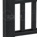 Комплект крышка/юбка для столба SEQUOIA BLACK купить в Иваново