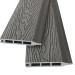 Заборная панель шип-паз EasyDecking Wood-Х 146х20 Серый купить в Иваново