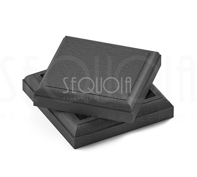 Комплект крышка/юбка для столба SEQUOIA GRAY купить в Иваново
