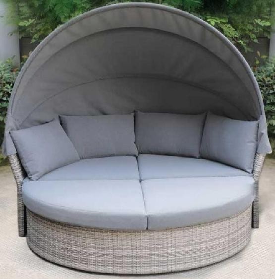 Диван-Трансформер AFINA плетеный из иск. ротанга AFM-325G Grey купить в Иваново