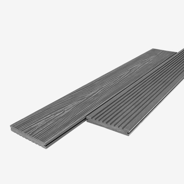 Террасная доска из ДПК RusDecking Unodeck Solid - Серый купить в Иваново