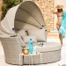Диван-Трансформер AFINA плетеный из иск. ротанга AFM-325 Beige купить в Иваново