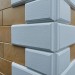 Угол Наружный к Фасадным Термопанелям Доломит Дагестанский Камень 400 мм Белый купить в Иваново