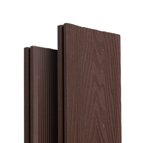 Террасная доска Ecodecking Экстра 3D полнотелая Графит купить в Иваново