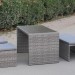 Диван-Трансформер AFINA плетеный из иск. ротанга S330G-W78 Grey купить в Иваново