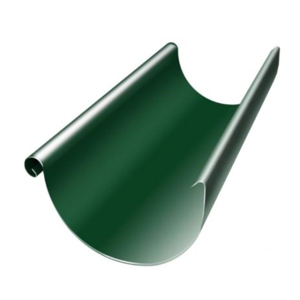 Водосток Grand Line 125x90 – Желоб 3м RAL 6005 купить в Иваново