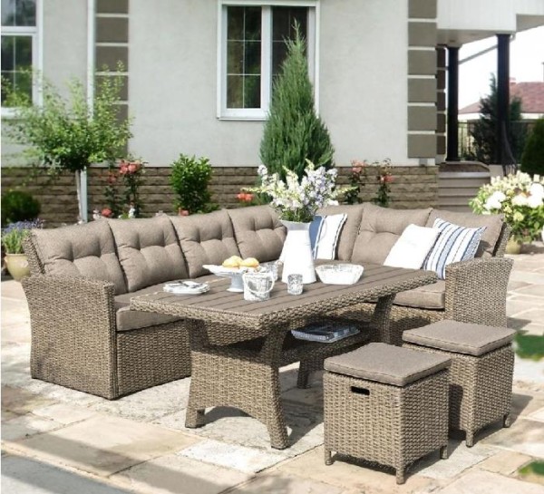 Комплект мебели AFINA плетеной из иск. ротанга AFM-307B Beige купить в Иваново