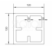 Столб SEQUOIA Evolution 3D WOOD GRAY купить в Иваново