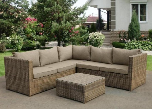 Комплект мебели AFINA плетеной из иск. ротанга YR825B Beige купить в Иваново