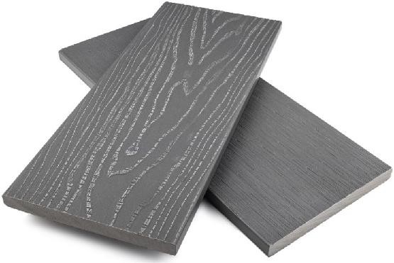 Заборная доска ДПК полнотелая NanoWood Серый купить в Иваново