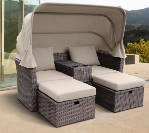Комплект мебели AFINA плетеной из иск. ротанга AFM-330B Brown купить в Иваново