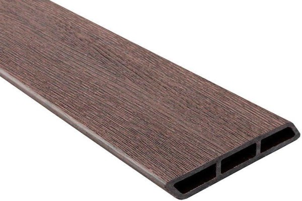 Доска Ромбус 3D ДПК Outdoor STORM BROWN коричневая микс купить в Иваново