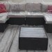 Диван-Трансформер AFINA модульный плетеный из иск. ротанга YR822D Brown/Beige купить в Иваново
