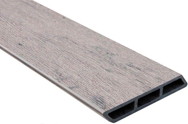 Доска Ромбус 3D ДПК Outdoor STORM GREY серая микс купить в Иваново