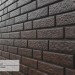 Фасадная панель Ю-Пласт Стоун Хаус Кирпич Коричневый купить в Иваново