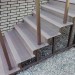 Ступень ДПК Outdoor Havana/Вельвет полнотелая серая  микс купить в Иваново