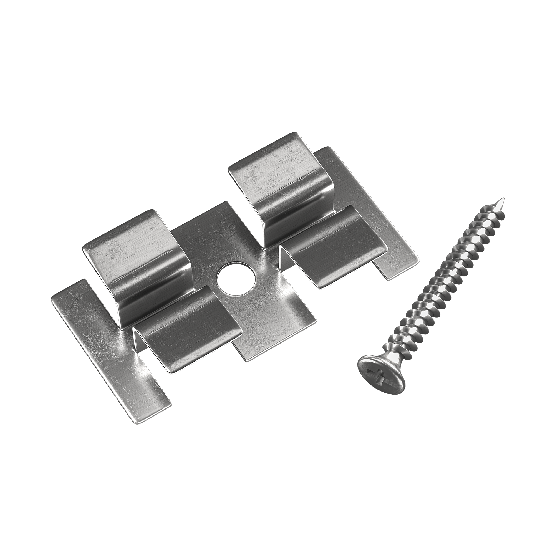 Клипса с саморезом, Grinder шовный монтаж 5 mm купить в Иваново