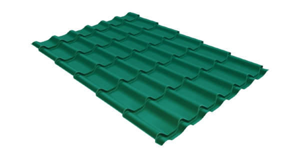 Металлочерепица классик 0,5 Satin RAL 5021 купить в Иваново