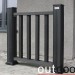 Ограждение из ДПК Outdoor Классик 3D STORM чёрный купить в Иваново