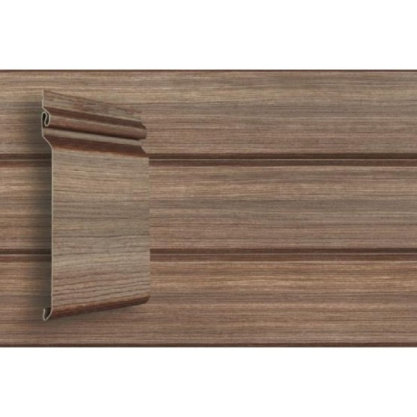 Виниловый сайдинг Grand Line Natural-Брус Tundra - Кедр купить в Иваново