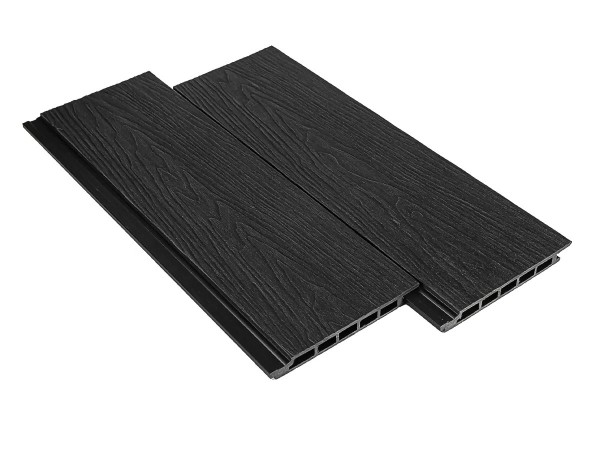 Фасадная панель из ДПК Deckart Vista 3D с текстурой дерева Графит купить в Иваново