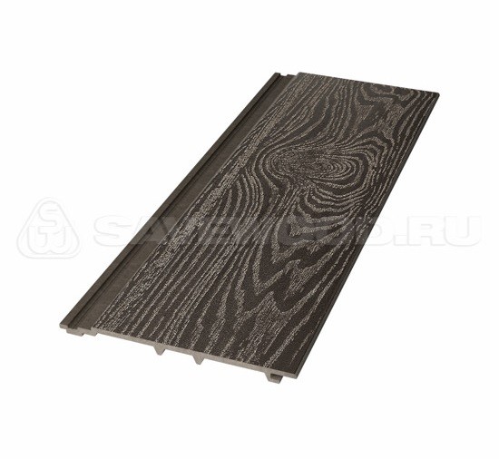 Сайдинг из дпк savewood sw-cedrus тангенциальный распил темно-коричневый купить в Иваново