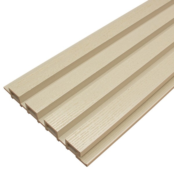 Фасадная доска из ДПК Faynag Wood Рейка Слоновая кость купить в Иваново