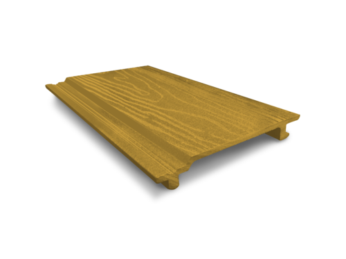 Фасадная панель  из ДПК ECODECKING Желтый купить в Иваново