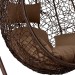 Кресло Подвесное из искусственного ротанга AFM-168A-L Brown купить в Иваново