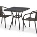 Комплект плетеной мебели AFINA из иск. ротанга T282BNT/Y137C-W53 Brown 2Pcs купить в Иваново