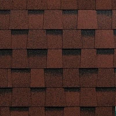 Двухслойная ламинированная черепица Shinglas, серия Фазенда – Красный купить в Иваново