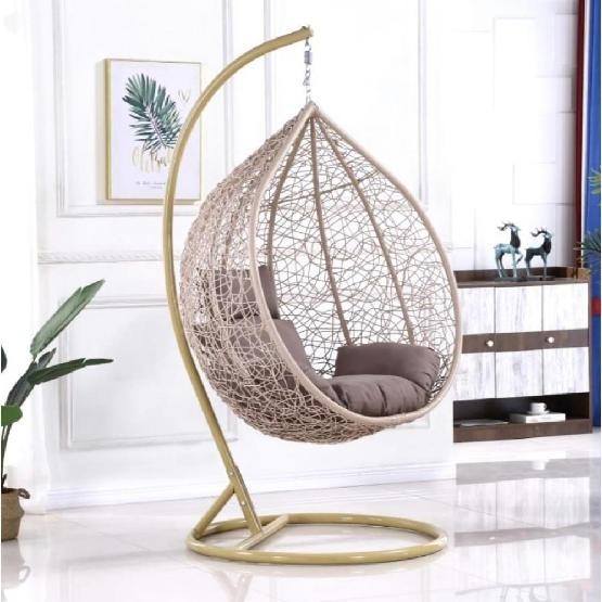 Кресло Подвесное из искусственного ротанга AFM-169A-XLB Beige купить в Иваново