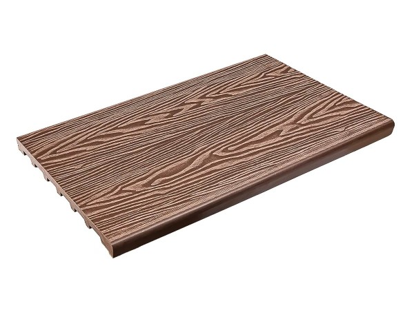 Ступень полнотелая из ДПК Deckart Step 3D Махагон купить в Иваново