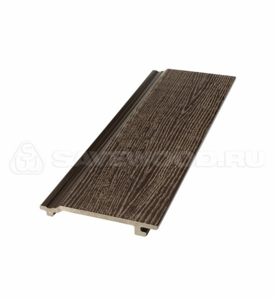 Сайдинг из дпк savewood sw-sorbus радиальный распил темно-коричневый купить в Иваново