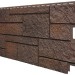 Фасадная панель VOX Sandstone (Сандстоун) темно коричневый купить в Иваново
