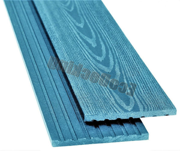 Заборная доска   из ДПК ECODECKING Лазурь купить в Иваново
