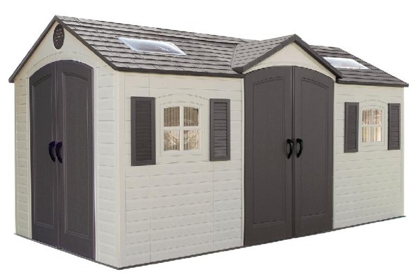 Сарай пластиковый LifeTime 15x8 DD купить в Иваново