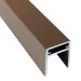 П-профиль Алюминиевый EasyDecking 35x25 Венге купить в Иваново