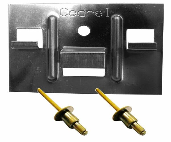 КЛЯММЕР + ЗАКЛЁПКА ДЛЯ CEDRAL CLICK 250 ШТ купить в Иваново