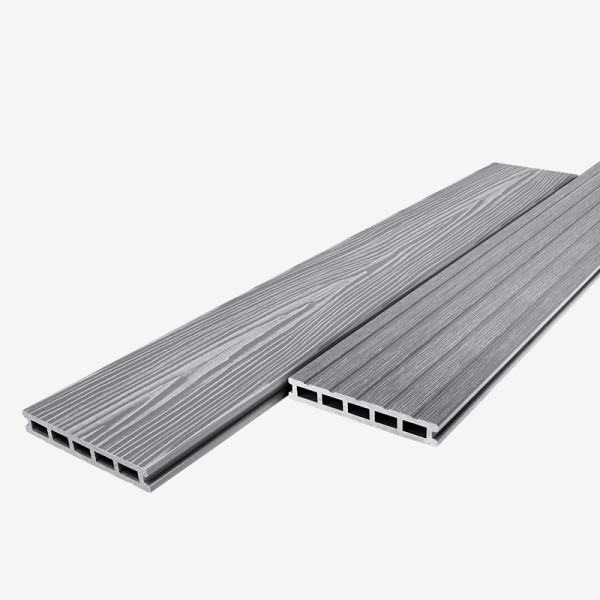 Террасная доска из ДПК RusDecking Unodeck Mogano - Серый купить в Иваново