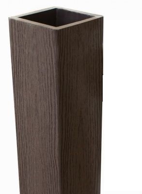 Столб опорный Woodvex Co-Extrusion Венге купить в Иваново